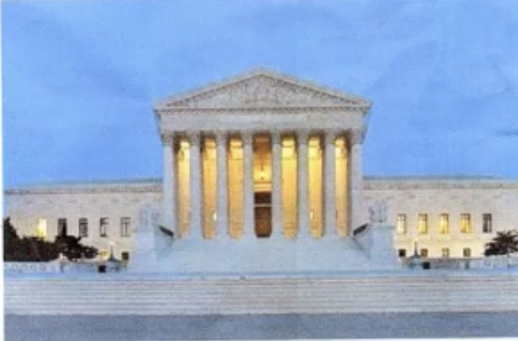 the steps of the supreme court